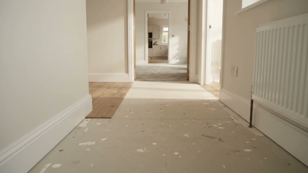 A freshly laid Cardiff Carpets floor in a Cardiff home