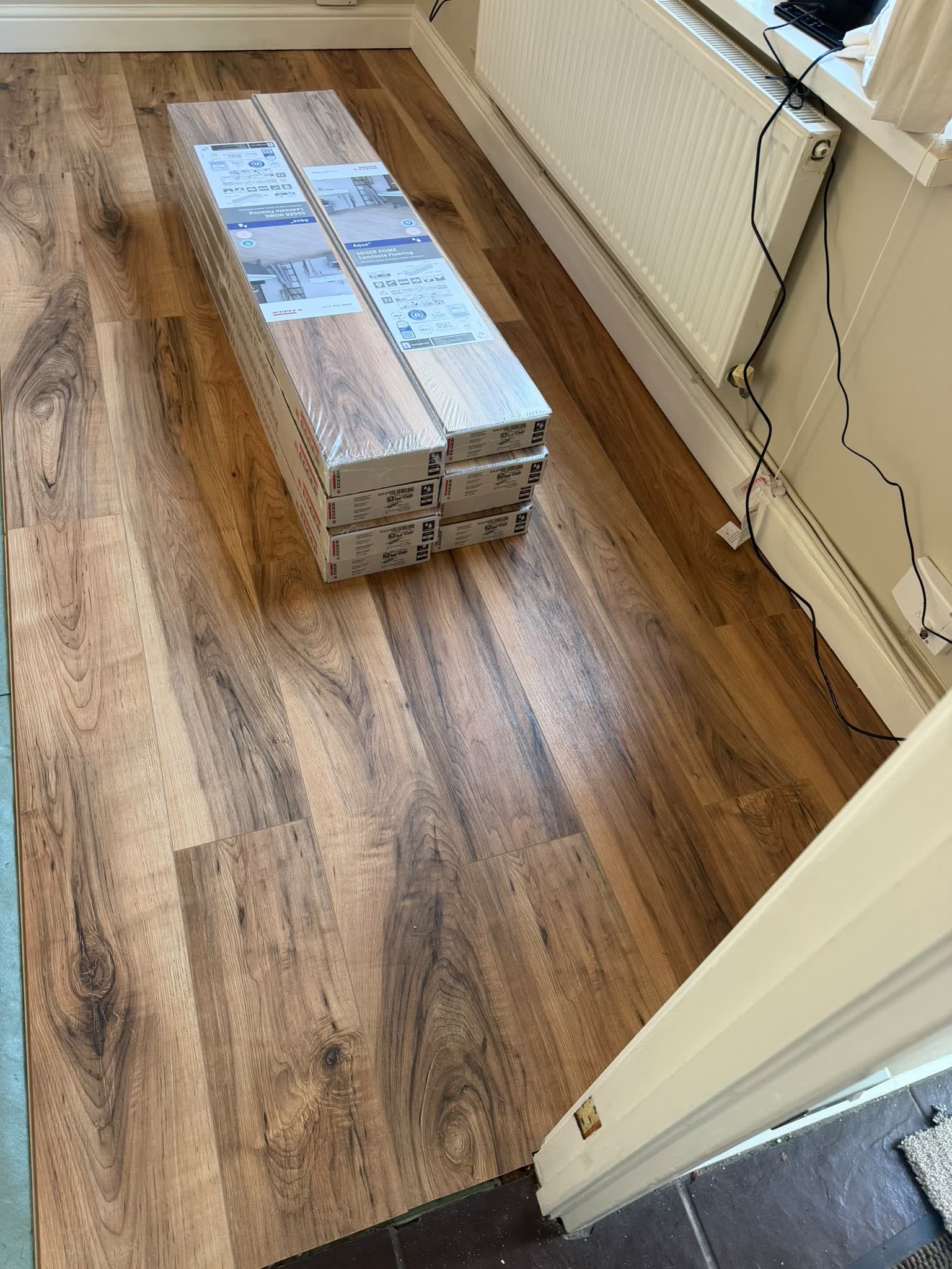 A Cardiff Carpets flooring project in a local Cardiff-area home