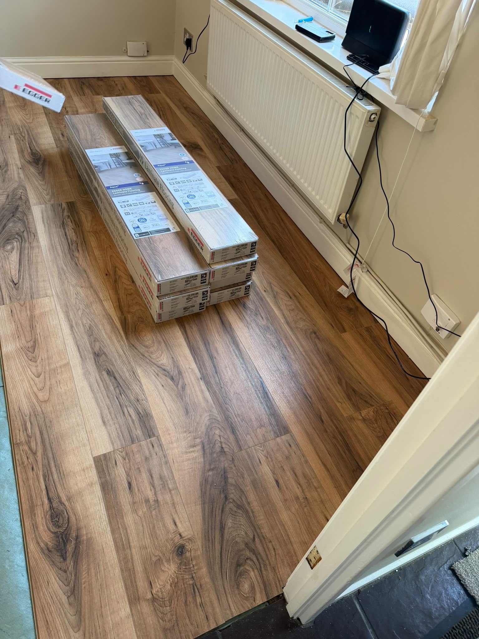 A Cardiff Carpets flooring project in a Cardiff home