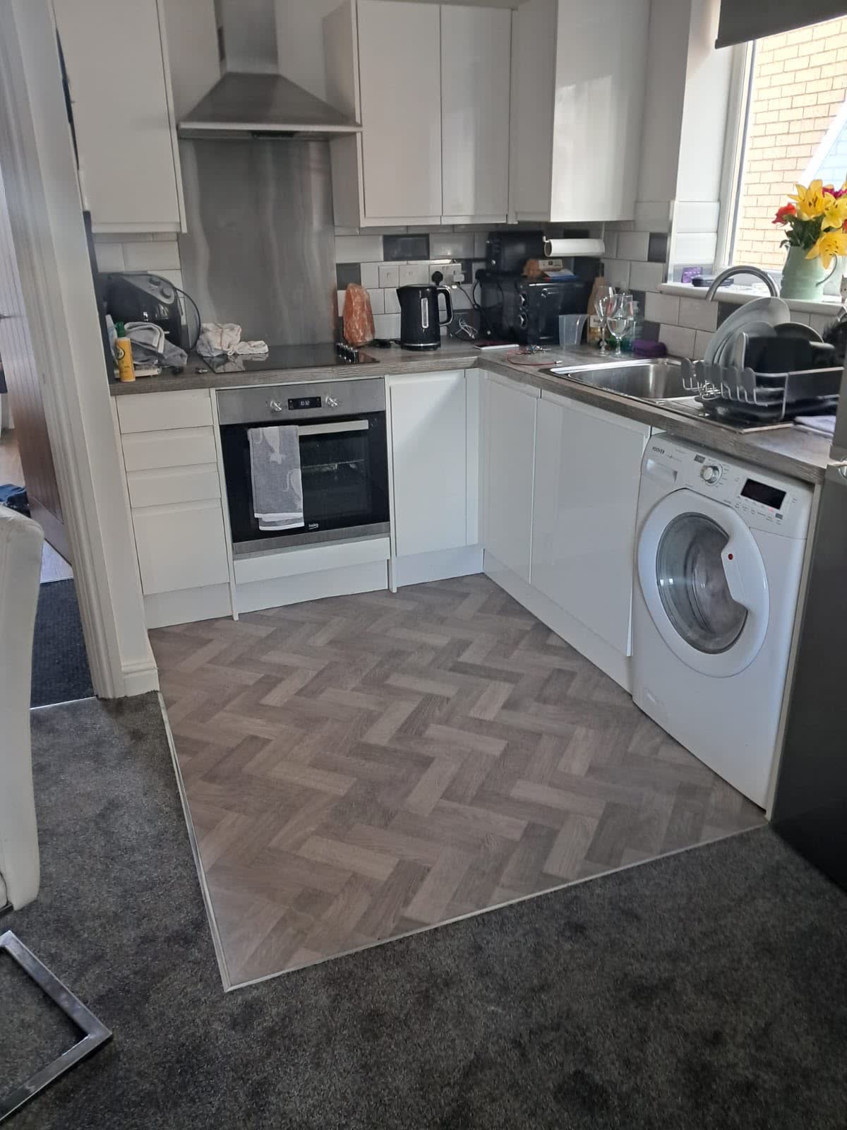 A Cardiff Carpets flooring project in a Cardiff home