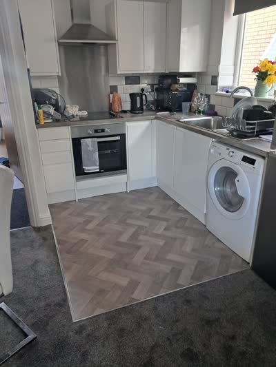 A Cardiff Carpets flooring project