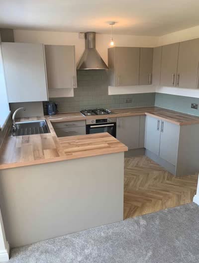 A Cardiff Carpets flooring project
